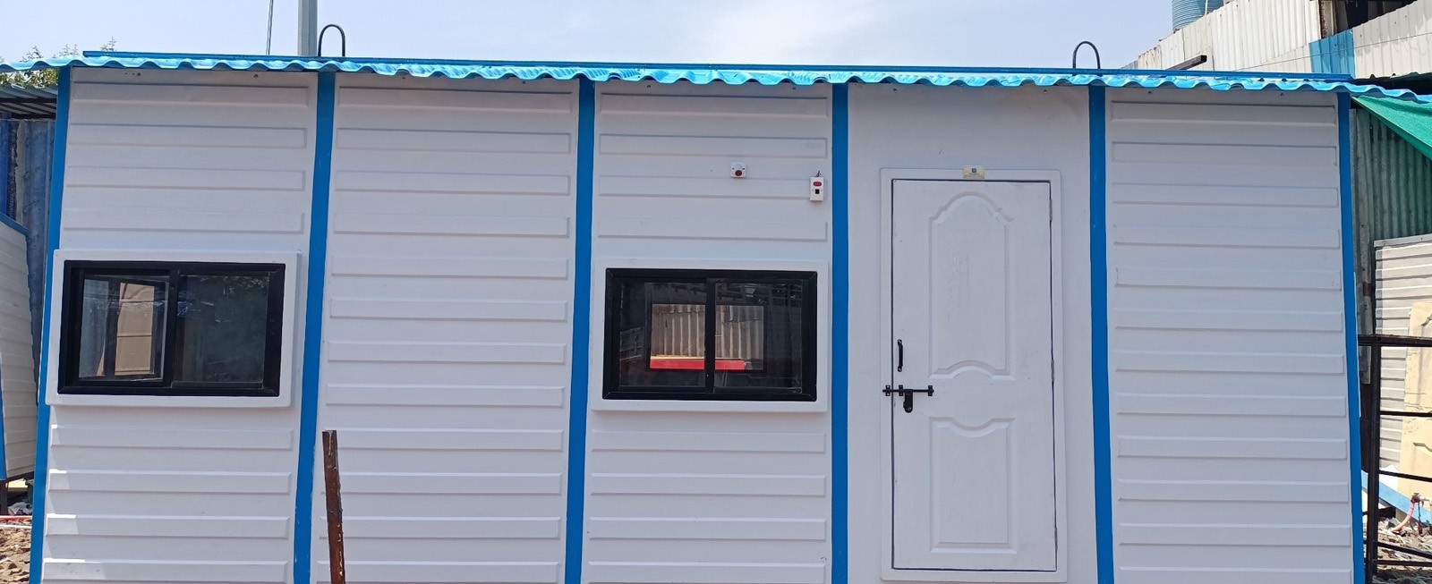 Prefabricated FRP office cabin for on-site and industrial applications