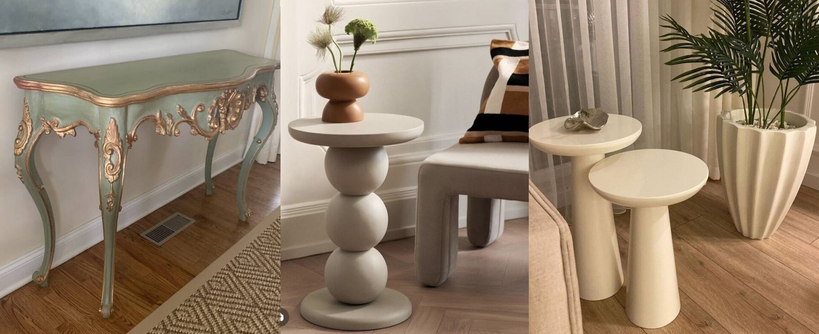 Modern FRP furniture set designed for garden and outdoor spaces